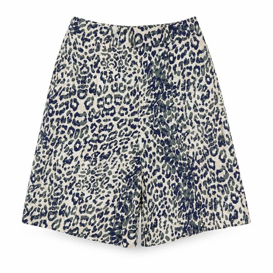 Marks and Spencer Women Multicoloured Leopard Print Shorts UK 8