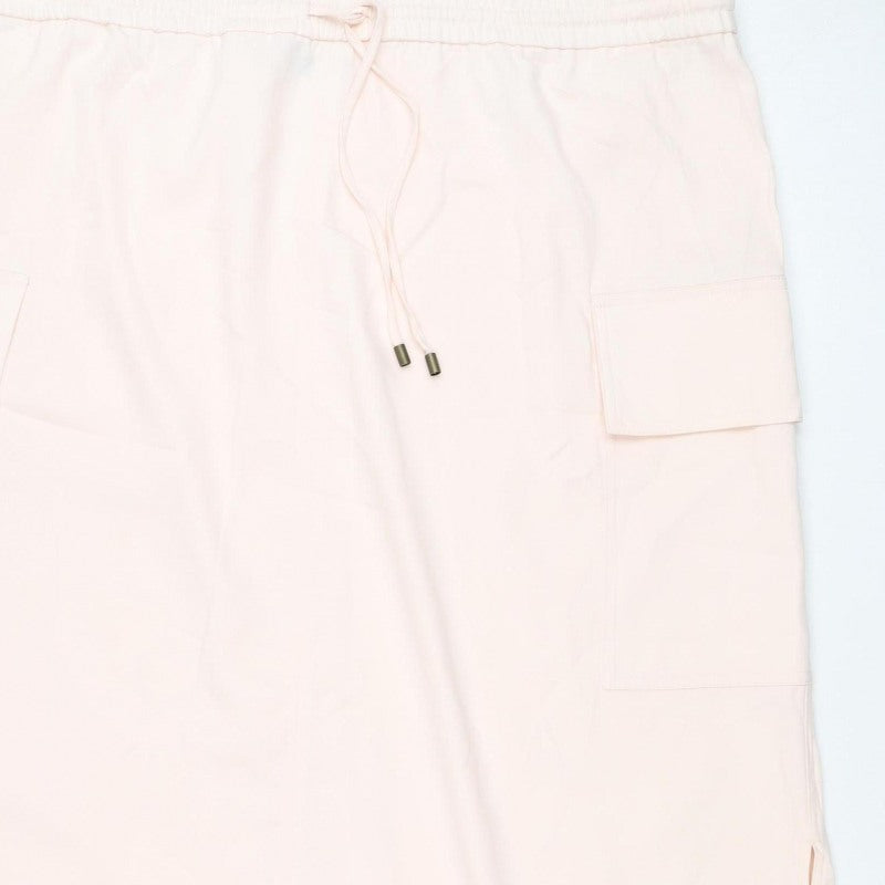 Additional view of M&S Women Pink UK 22 Plus Cargo Long Drawstring Skirt
