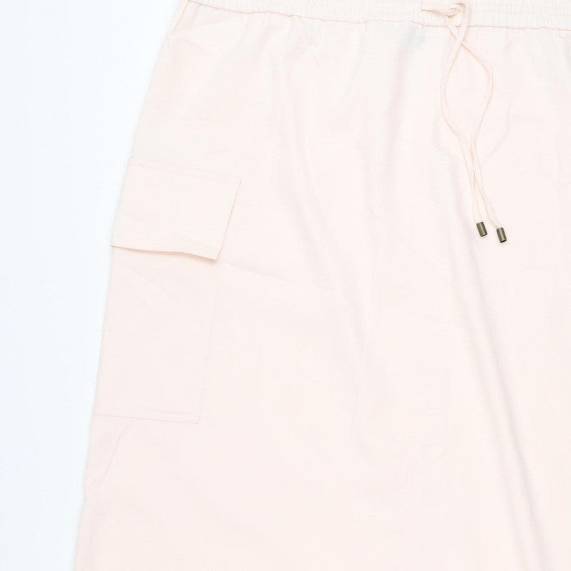Additional view of M&S Women Pink UK 22 Plus Cargo Long Drawstring Skirt