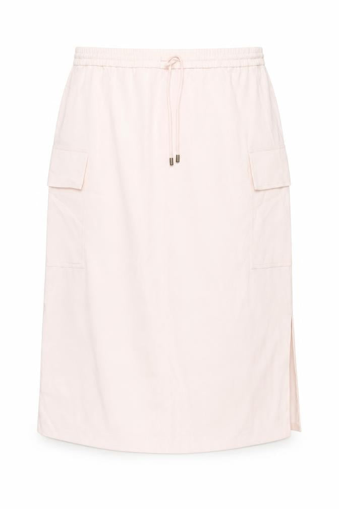 M&S Women Pink UK 22 Plus Cargo Long Drawstring Skirt