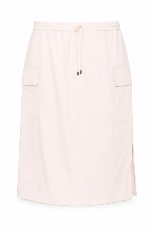 M&S Women Pink UK 22 Plus Cargo Long Drawstring Skirt