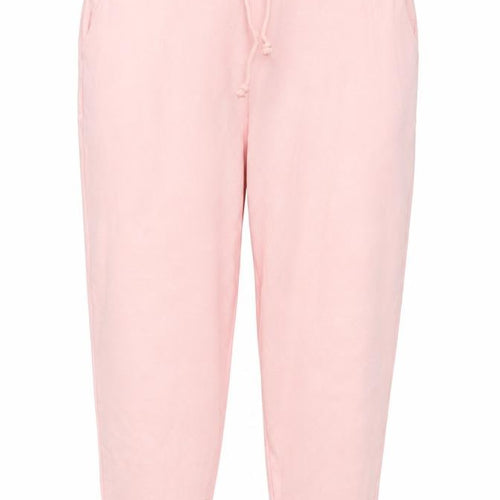 Marks & Spencer Women Pink Size 22 Regular Jogger Sweatpants Drawstring