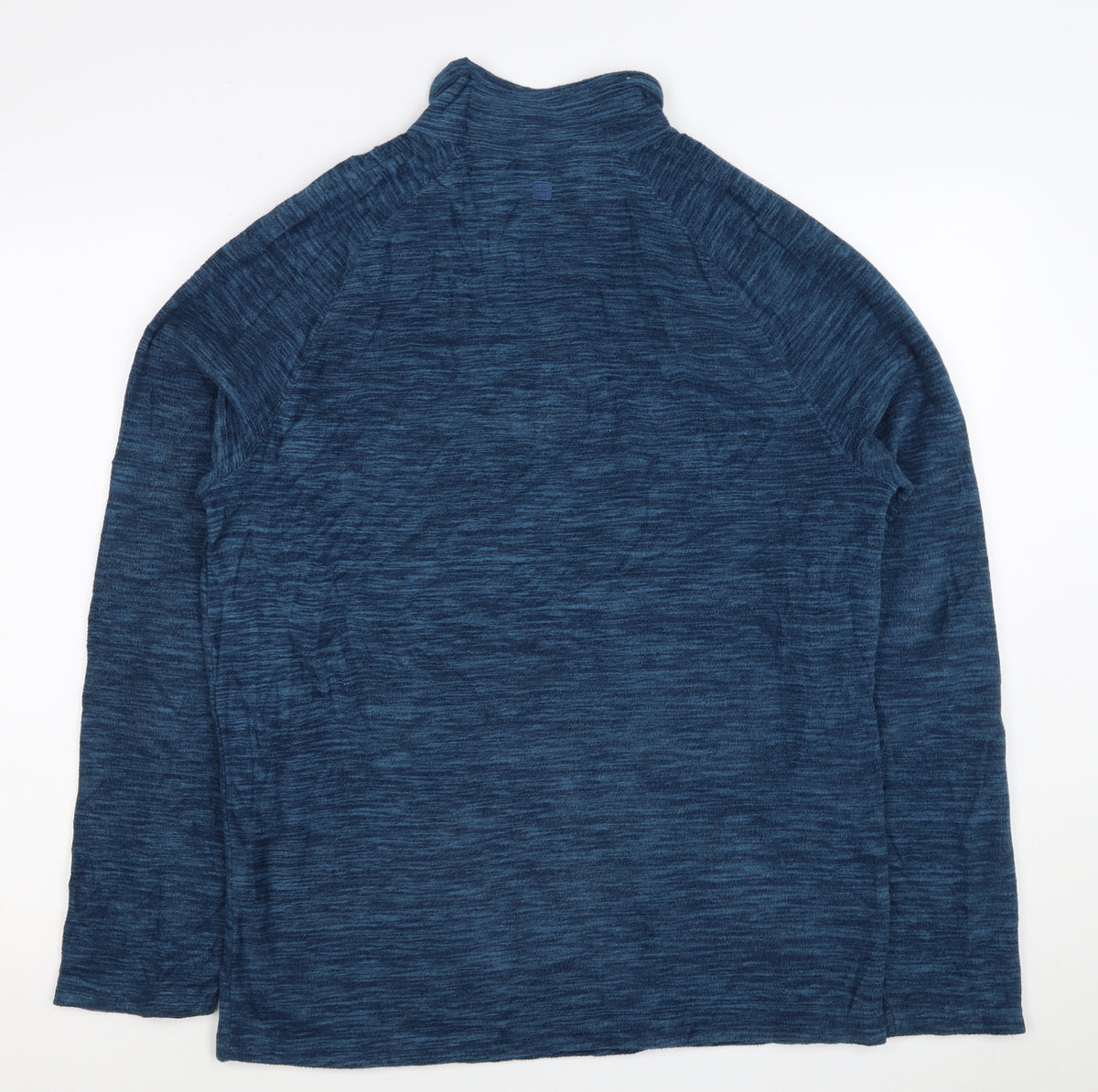 Mountain Warehouse Men's Blue S Pullover 1/4 Zip Fleece Sweatshirt