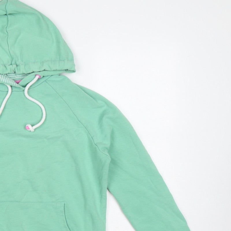 Joules Women Green UK 10 Pullover Hoodie Hooded Pockets