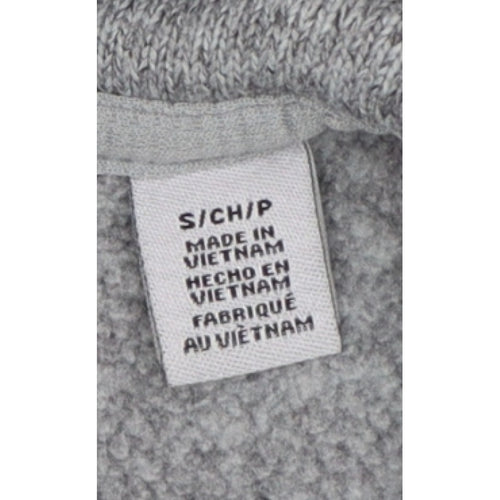 Callaway Men’s Grey S Pullover 1/4 Zip Fleece Golf Sweatshirt Logo