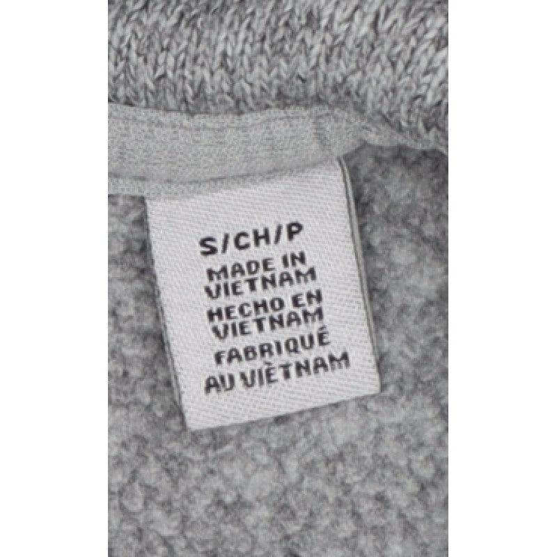 Callaway Men’s Grey S Pullover 1/4 Zip Fleece Golf Sweatshirt Logo