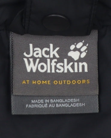 Jack Wolfskin Men’s Black L Quilted Puffer Bodywarmer Gilet 40/42