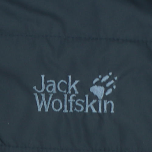 Jack Wolfskin Men’s Black L Quilted Puffer Bodywarmer Gilet 40/42