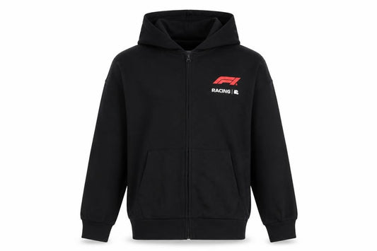 Marks and Spencer Boys Black 13-14 Years Formula 1 Full Zip Hoodie