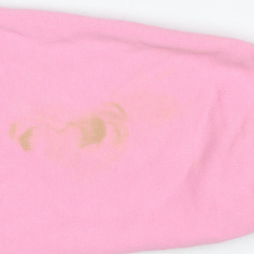 Levi's Women Pink S Pullover Hoodie Logo Cotton Hooded Kangaroo Pocket