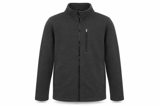 Cotton Traders Men’s Black M Full Zip Softshell Jacket Pockets