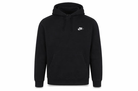 Nike Men’s Black M Pullover Hoodie Logo Fleece Sports