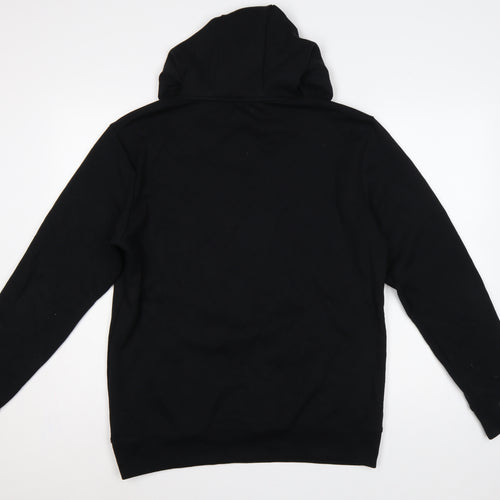 Autograph Men’s Black M Pullover Hoodie Drawstring Pockets