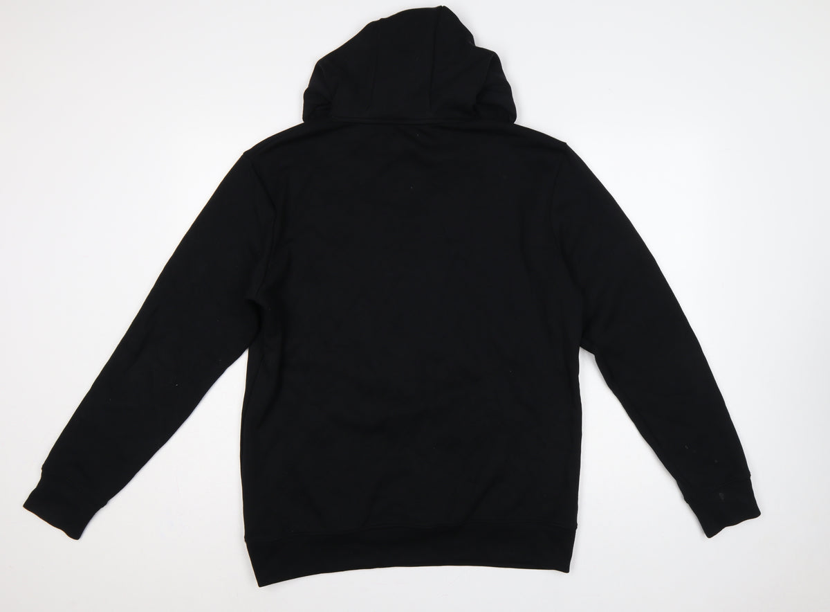 Autograph Men’s Black M Pullover Hoodie Drawstring Pockets