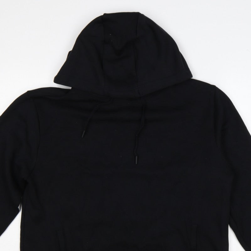 Autograph Men’s Black M Pullover Hoodie Drawstring Pockets