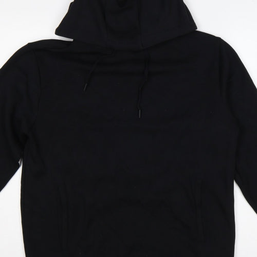 Autograph Men’s Black M Pullover Hoodie Drawstring Pockets