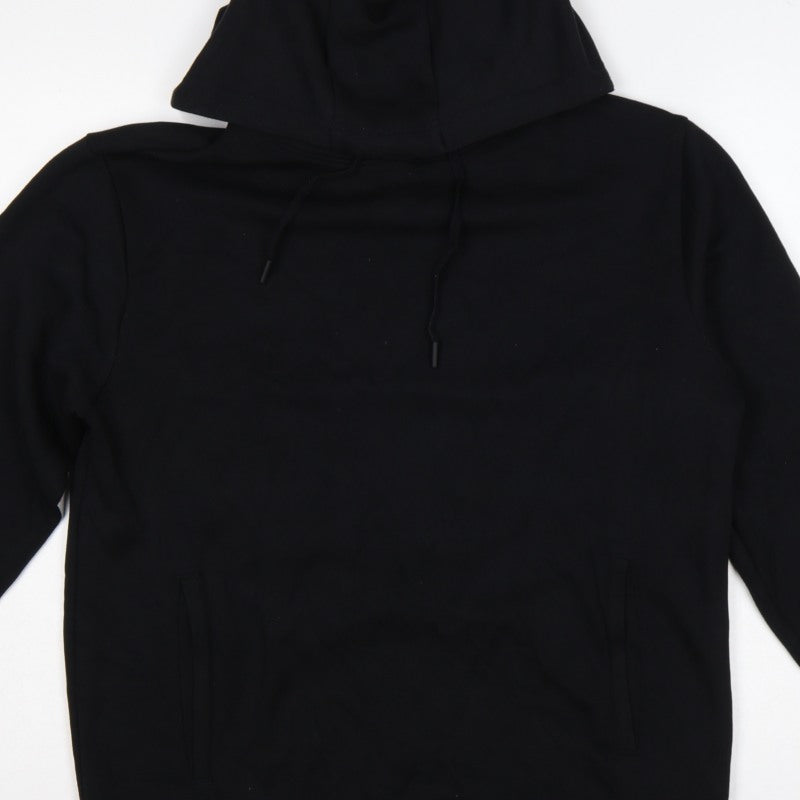 Autograph Men’s Black M Pullover Hoodie Drawstring Pockets
