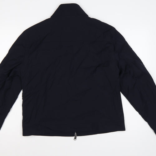 Autograph Men Navy M Wool Blend Full Zip Basic Jacket