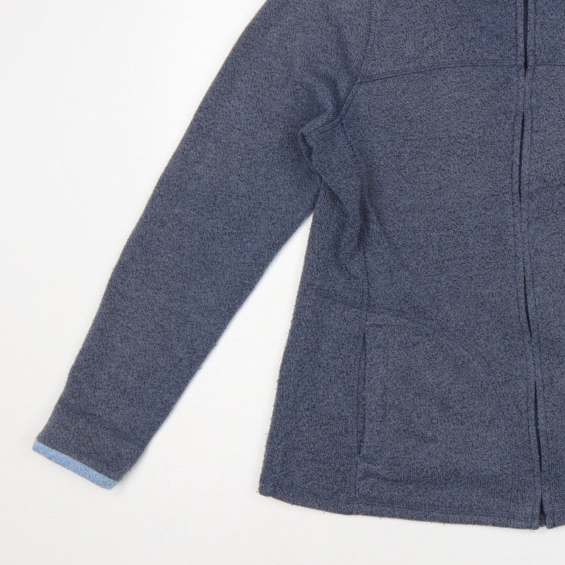 Weird Fish Women’s Blue UK 14 Fleece Full Zip Basic Jacket Pockets