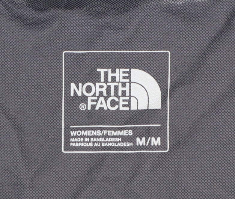 The North Face Women's Grey M Hooded DryVent Rain Jacket