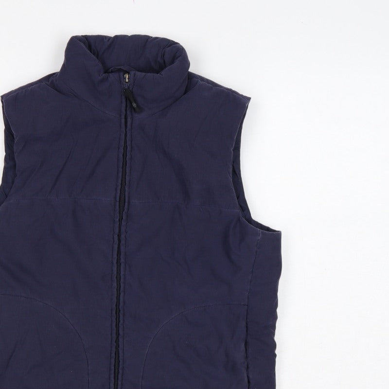 Dorothy Perkins Women’s Blue UK 12 Padded Zip Bodywarmer Gilet