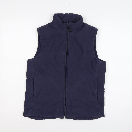 Dorothy Perkins Women’s Blue UK 12 Padded Zip Bodywarmer Gilet
