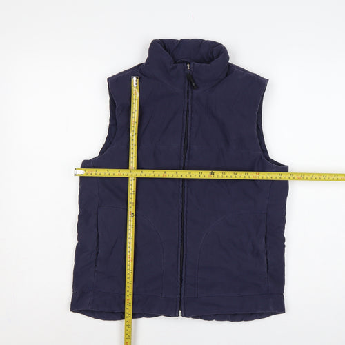 Dorothy Perkins Women’s Blue UK 12 Padded Zip Bodywarmer Gilet