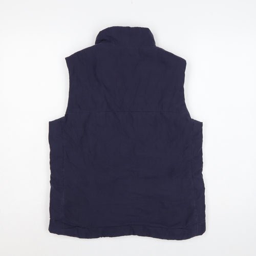 Dorothy Perkins Women’s Blue UK 12 Padded Zip Bodywarmer Gilet