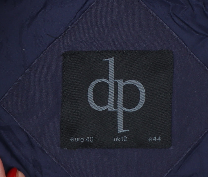 Dorothy Perkins Women’s Blue UK 12 Padded Zip Bodywarmer Gilet