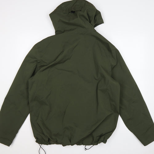 TU Men’s Green Large Hooded Insulated Full Zip Jacket