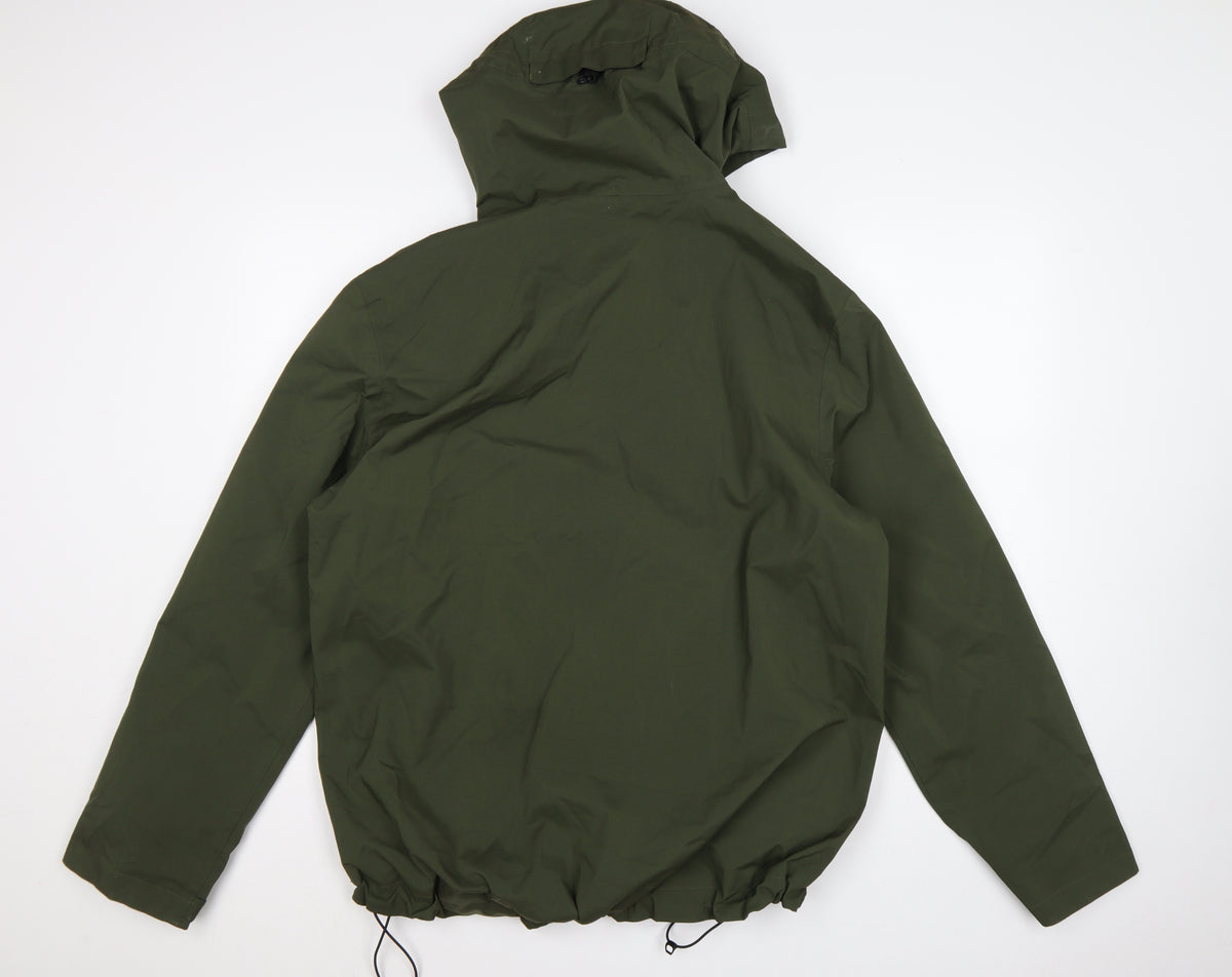 TU Men’s Green Large Hooded Insulated Full Zip Jacket