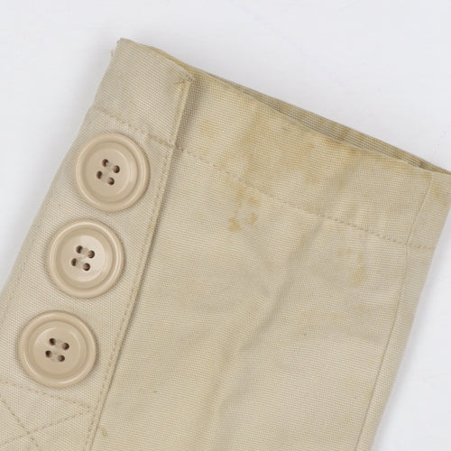 Next Women’s Beige UK 10 Cotton Belted Utility Jacket