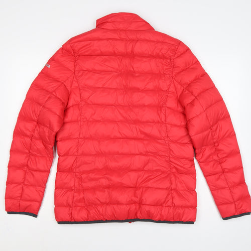 Regatta Women’s Red UK 14 Down Puffer Jacket Quilted Insulated