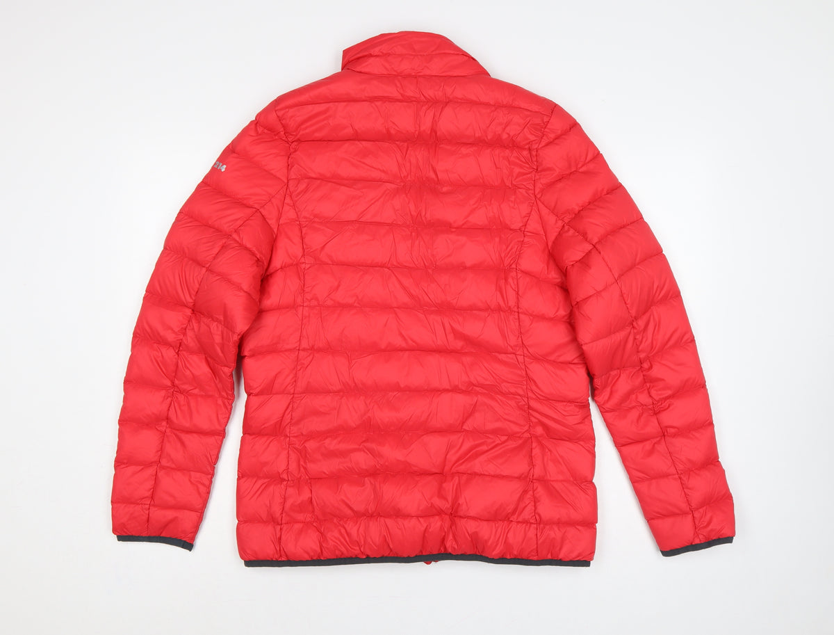 Regatta Women’s Red UK 14 Down Puffer Jacket Quilted Insulated