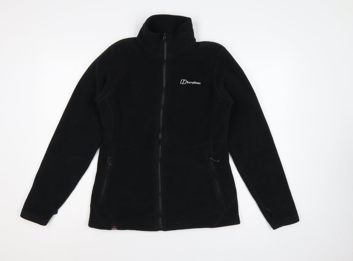 Berghaus Women's Black UK 12 Full Zip Fleece Outdoor Jacket