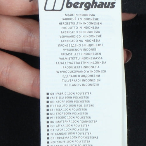 Berghaus Women's Black UK 12 Full Zip Fleece Outdoor Jacket