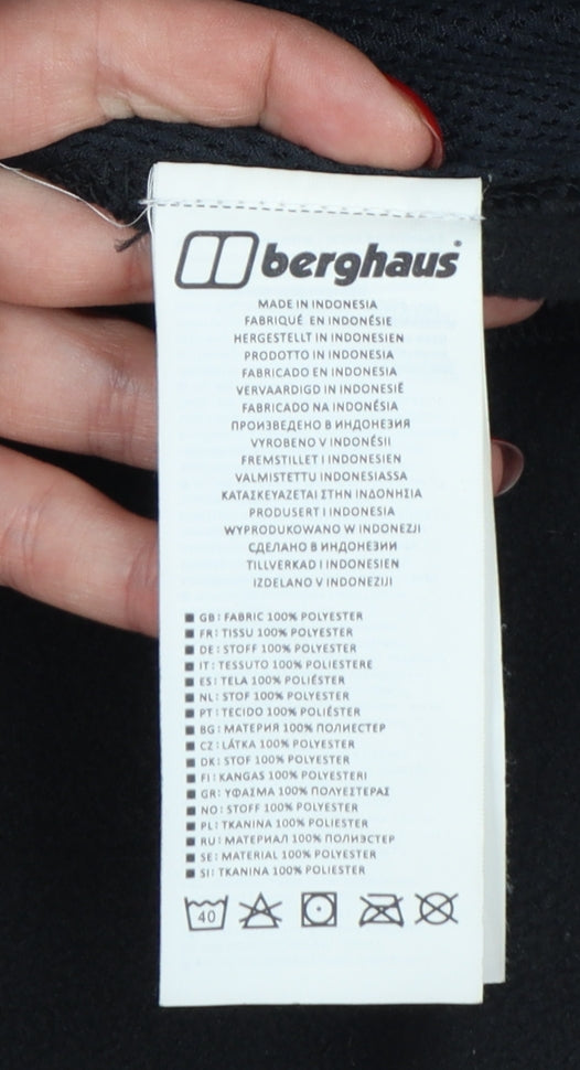 Berghaus Women's Black UK 12 Full Zip Fleece Outdoor Jacket
