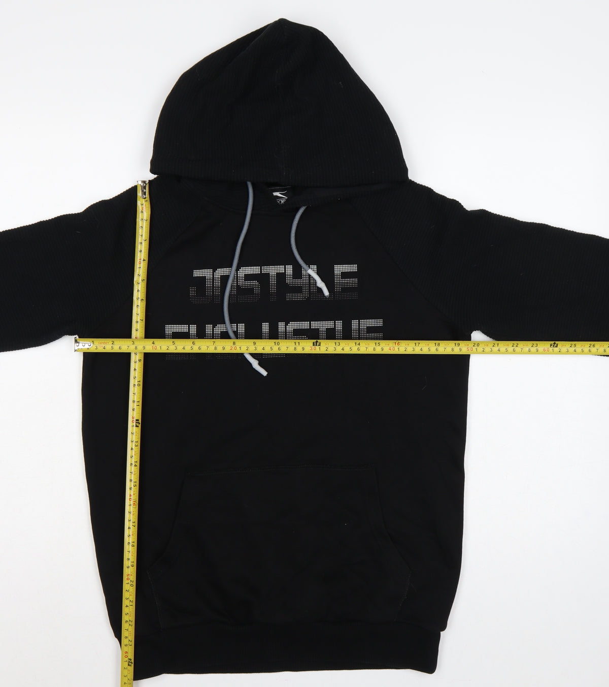 Slazenger Men's Black M Pullover Hoodie Graphic Print Pockets