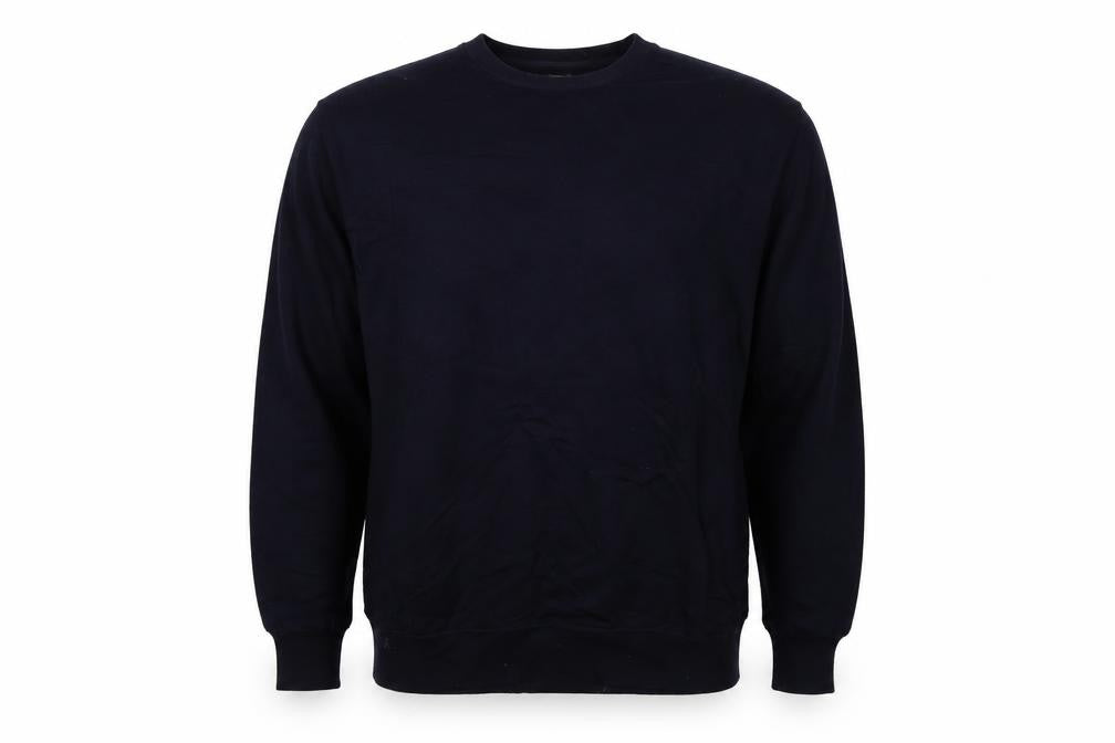 Uniqlo Men’s Navy Blue L Crew Neck Pullover Jumper Long Sleeve