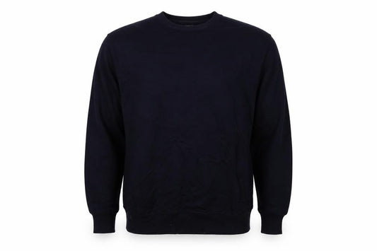 Uniqlo Men’s Navy Blue L Crew Neck Pullover Jumper Long Sleeve