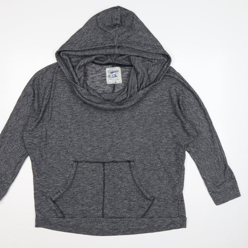 Next Women Grey Size 16 Pullover Hooded Sweatshirt Kangaroo Pocket