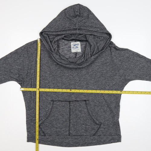 Next Women Grey Size 16 Pullover Hooded Sweatshirt Kangaroo Pocket