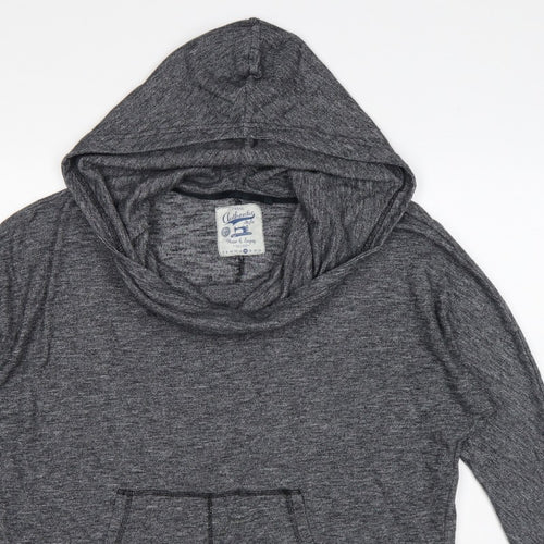Next Women Grey Size 16 Pullover Hooded Sweatshirt Kangaroo Pocket