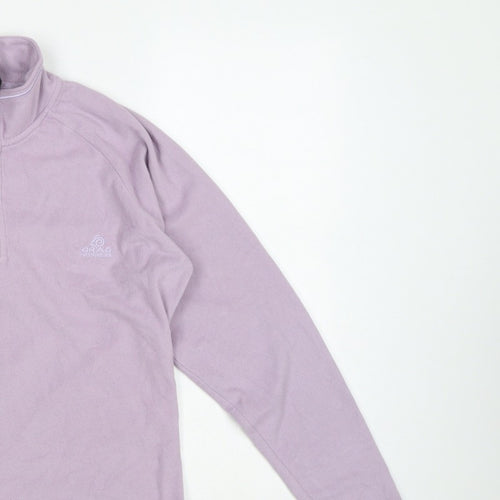 Craghoppers Women’s Lilac UK 10 Half Zip Fleece Pullover Sweatshirt