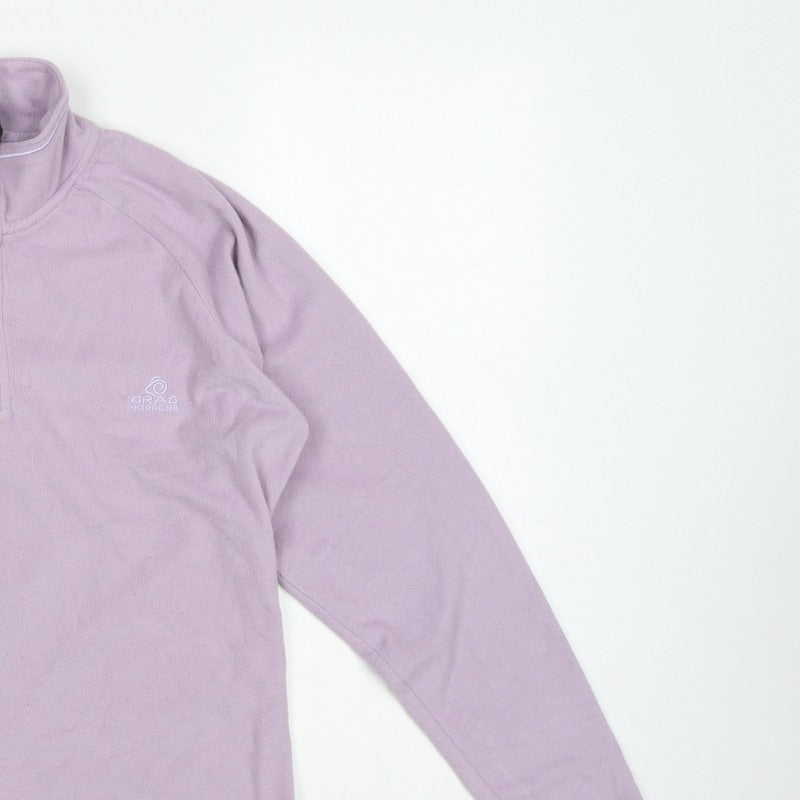 Craghoppers Women’s Lilac UK 10 Half Zip Fleece Pullover Sweatshirt