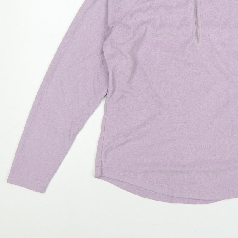 Craghoppers Women’s Lilac UK 10 Half Zip Fleece Pullover Sweatshirt