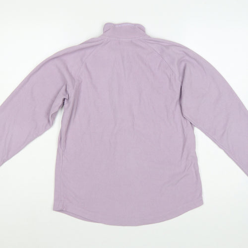 Craghoppers Women’s Lilac UK 10 Half Zip Fleece Pullover Sweatshirt