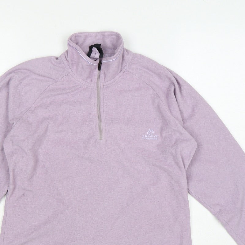 Craghoppers Women’s Lilac UK 10 Half Zip Fleece Pullover Sweatshirt