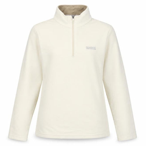 Regatta Women’s Ivory UK 10 Quarter Zip Fleece Sweatshirt