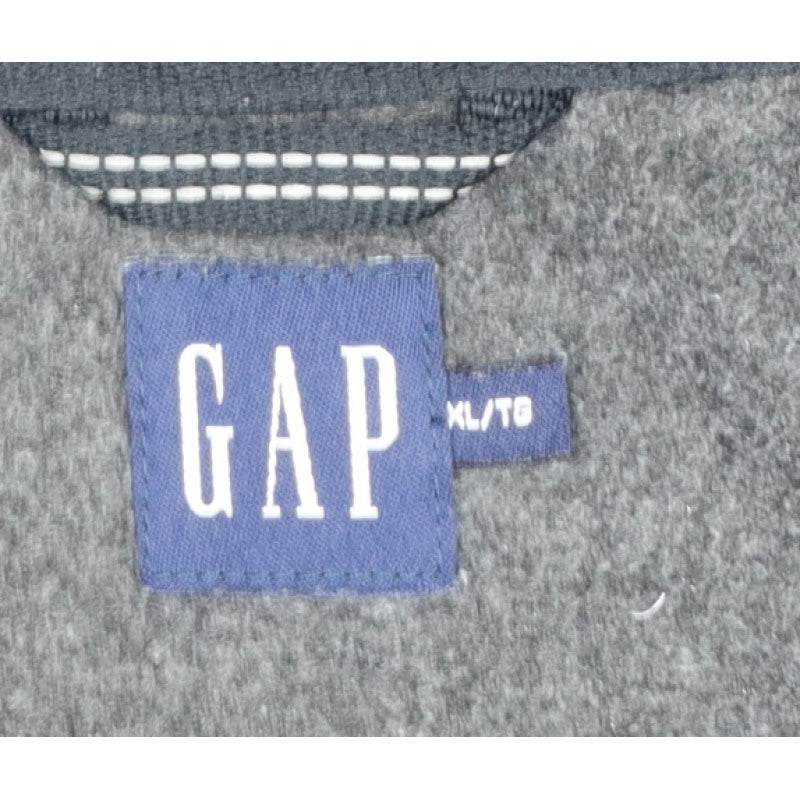 GAP Men’s Multicoloured XL 1/4 Zip Fleece Pullover Sweatshirt
